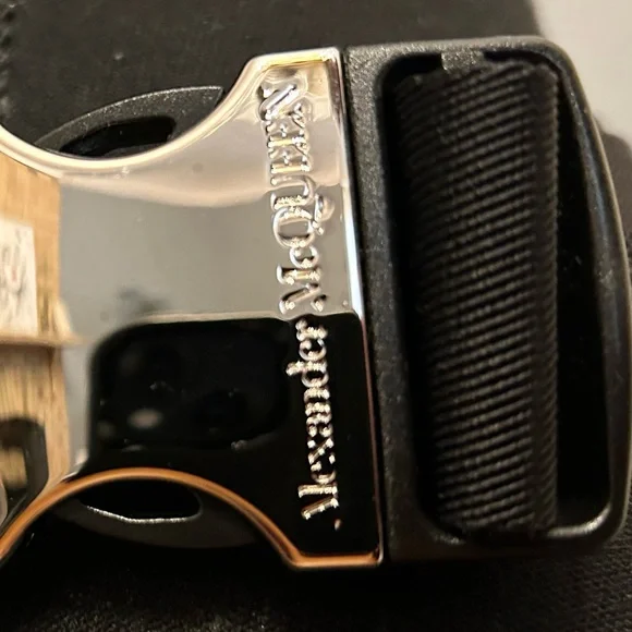 ALEXANDER McQUEEN Skull Print Nylon Harness Belt Bag - Picture 7 of 8